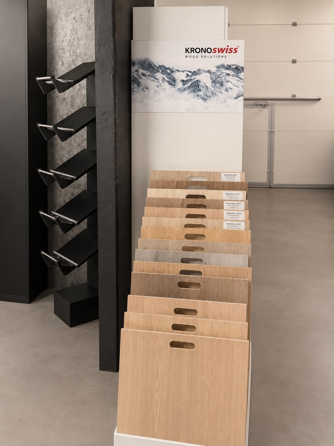 Materialen in de Vakkopro showroom